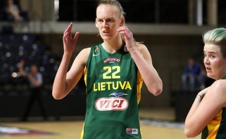 Europos žaidynių moterų krepšinių trijulių turnyrą Lietuva pradėjo pergale